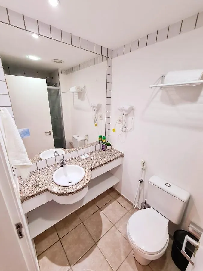 Flat Completo No Comfort Hotel - 200 Mts Da Beira Mar Fortaleza  Brazil